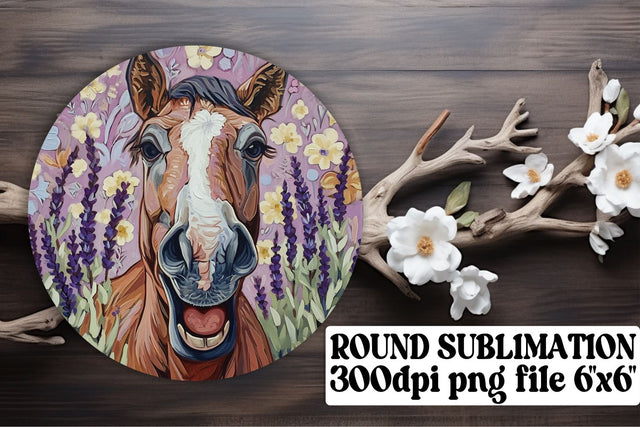 Floral Fauna Keychain and Coaster Series Sublimation afrosvg 