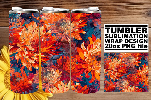 Floral Harmony Sublimation: Whimsical Blooms Sublimation afrosvg 