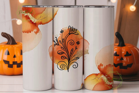 Floral Inspirational Quote Tumbler Wrap Sublimation PixelChick 