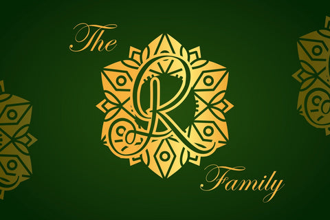 Floral Mandala Monogram Font Dm Letter Studio 