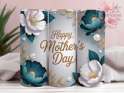 Floral Mothers Day 20oz Tumbler, Mom Tumbler Wrap, Mother’s Day Sublimation, Flower Wrap Design, Cute PNG, 20oz Tumbler Wrap Sublimation Li Zamperini 