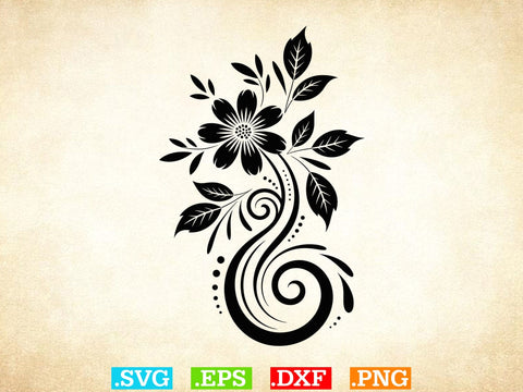 Floral Music Symbols Svg Bundle, Music Lover Shirt, Music Clipart SVG Creativeart88 