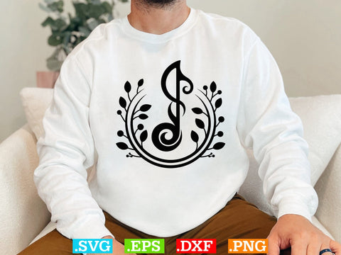 Floral Music Symbols Svg Bundle, Music Lover Shirt, Music Clipart SVG Creativeart88 