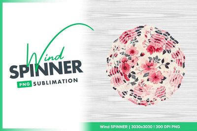 Floral Pattern with Pink and Red Flowers on Cream Background Sublimation Regulrcrative 