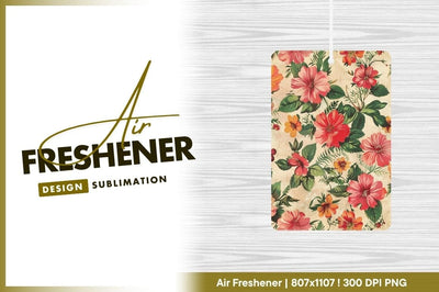 Floral Pattern with Red Pink Orange Flowers and Green Leaves on Cream Background Sublimation Regulrcrative 