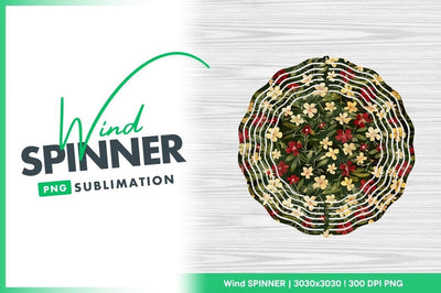 Floral Pattern with Red Yellow and White Flowers on Dark Green Background Sublimation Regulrcrative 