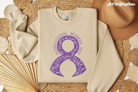 Floral Ribbon Svg, International Women's Day Svg, Women's Day Svg, Women Svg SVG Artinrhythm shop 