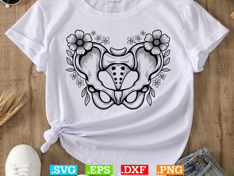 Floral Skeleton Anatomy SVG Bundle, Skeleton Svg SVG Creativeart88 