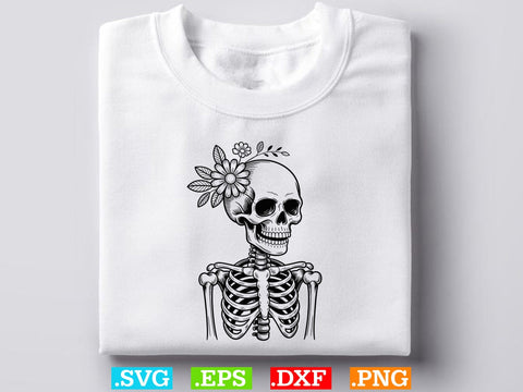Floral Skeleton Anatomy SVG Bundle, Skeleton Svg SVG Creativeart88 