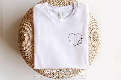 Floral Stethoscope Monogram Svg, Nurse Monogram Svg, Nurse Stethoscope Svg SVG Artinrhythm shop 