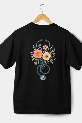 Floral Stethoscope – Watercolour Medical Print for Nurses & Doctors – Feminine Healthcare Decor, Nurse Graduation Gift Sublimation The STEM Teacher 