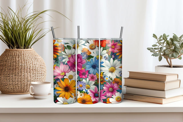 Floral Sublimation 20oz Tumbler Wrap,Illustrator Clipart,Quotes and Sayings,Food & Drink,On Sale, Print & Cut Sublimation Newmockups 