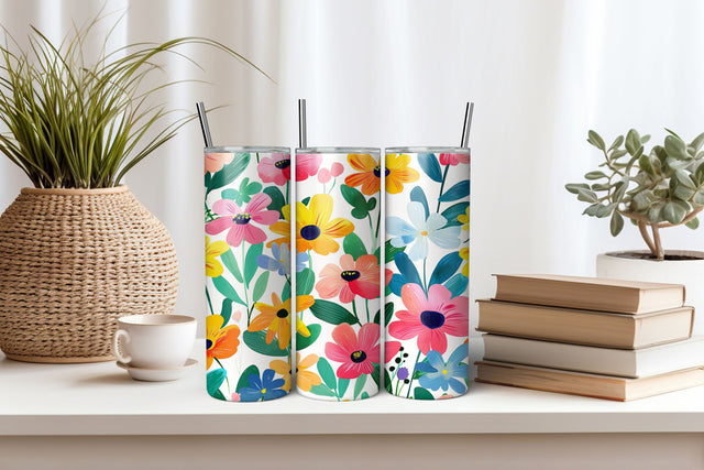 Floral Sublimation 20oz Tumbler Wrap,Illustrator Clipart,Quotes and Sayings,Food & Drink,On Sale, Print & Cut Sublimation Newmockups 