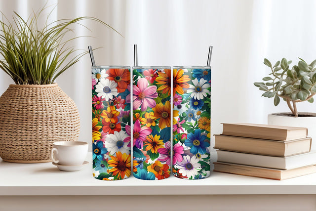 Floral Sublimation 20oz Tumbler Wrap,Illustrator Clipart,Quotes and Sayings,Food & Drink,On Sale, Print & Cut Sublimation Newmockups 