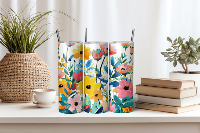 Floral Sublimation 20oz Tumbler Wrap,Illustrator Clipart,Quotes and Sayings,Food & Drink,On Sale, Print & Cut Sublimation Newmockups 