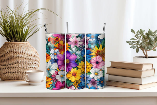 Floral Sublimation 20oz Tumbler Wrap,Illustrator Clipart,Quotes and Sayings,Food & Drink,On Sale, Print & Cut Sublimation Newmockups 