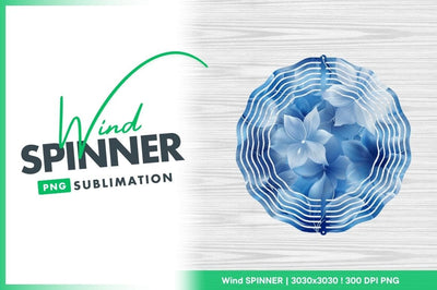 Floral wind spinner round sublimation design Sublimation Regulrcrative 