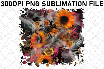 Floral Wonderland tshirt Vibrant Color Sublimation afrosvg 