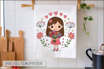 Floram Mom Towel Sublimation Sublimation Shetara Begum 