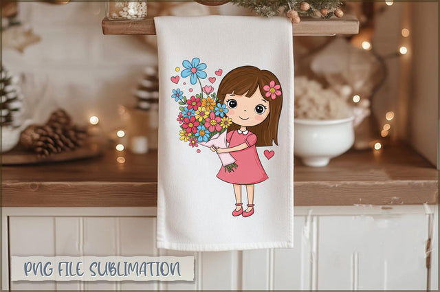 Floram Mom Towel Sublimation Sublimation Shetara Begum 