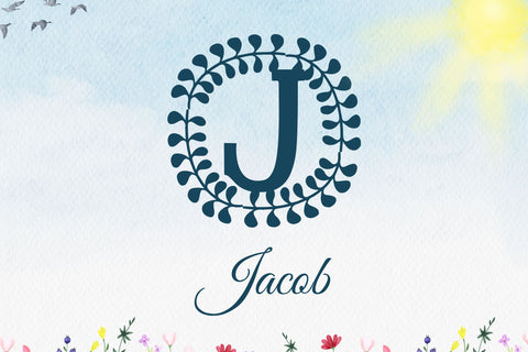 Florencia Monogram – Elegant Serif Monogram with Floral Poise Font Dm Letter Studio 