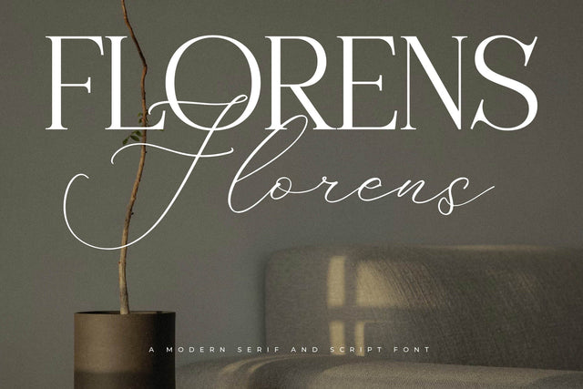 Florens Font Duo Font Storytype Studio 