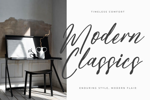 Florentine Natural - Modern Freestyle Script Font Letterena Studios 