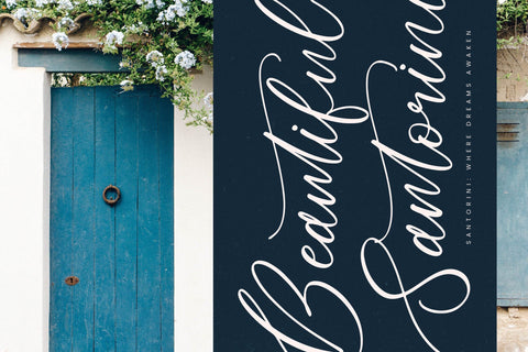 Floresta Castello - Beautiful Script Font Font Letterena Studios 