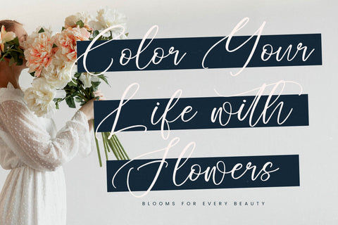 Floresta Castello - Beautiful Script Font Font Letterena Studios 