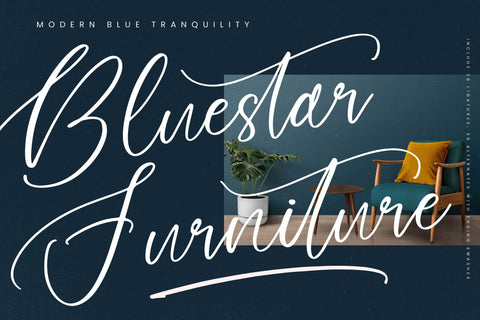 Floresta Castello - Beautiful Script Font Font Letterena Studios 