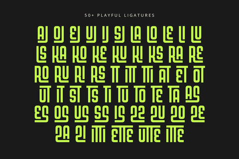 Floria - Display Font Font Alpaprana Studio 