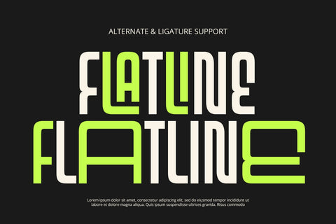 Floria - Display Font Font Alpaprana Studio 