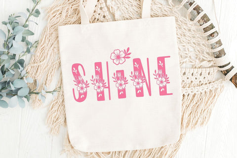 Floria – Elegant Floral Decorative Font Font AnningArts Design 