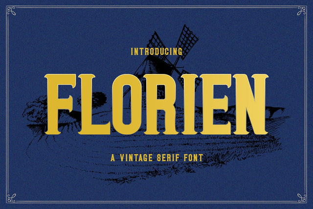 Florien - Victorian Font Font StringLabs 
