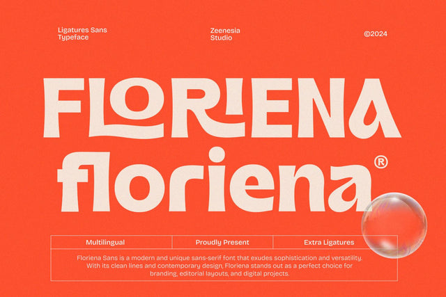 Floriena Font Zeenesia Std 