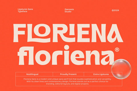 Floriena Font Zeenesia Std 