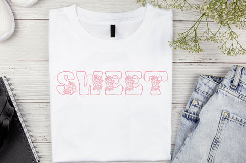 Florin - Floral Decor Font Font AnningArts Design 