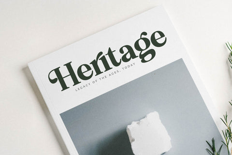 Florista Mango - Modern Vintage Serif Font Letterena Studios 