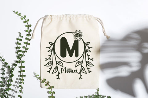 Florista Monogram Font Afandi Studio 