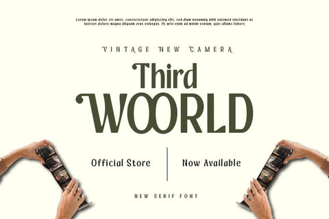 Floser Masqul - Serif Display Font Font twinletter 
