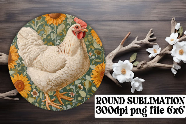 Flower and Wildlife Print Keychain Series Sublimation afrosvg 