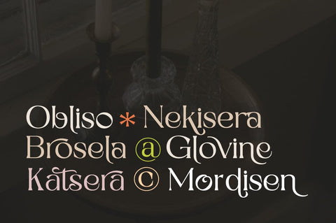 Flower Balisteno Font gatype 