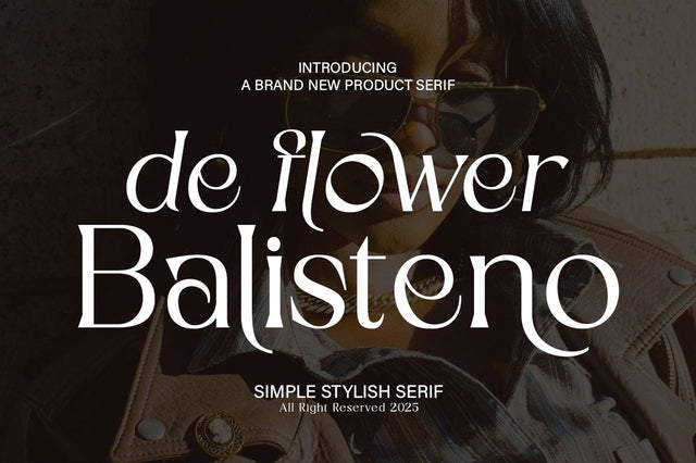 Flower Balisteno Font gatype 