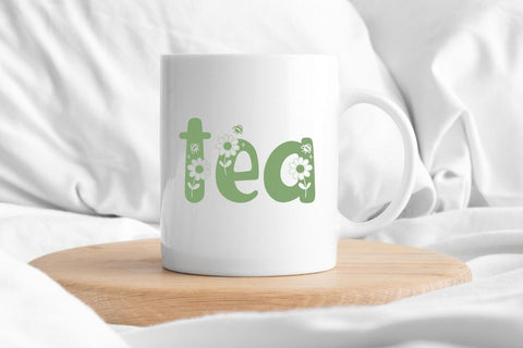 Flower Bees - Cute Display Font Font AnningArts Design 