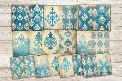 Flower Dreams Junk Journal Pages | Floral Ephemera SVG GlamArtZhanna 