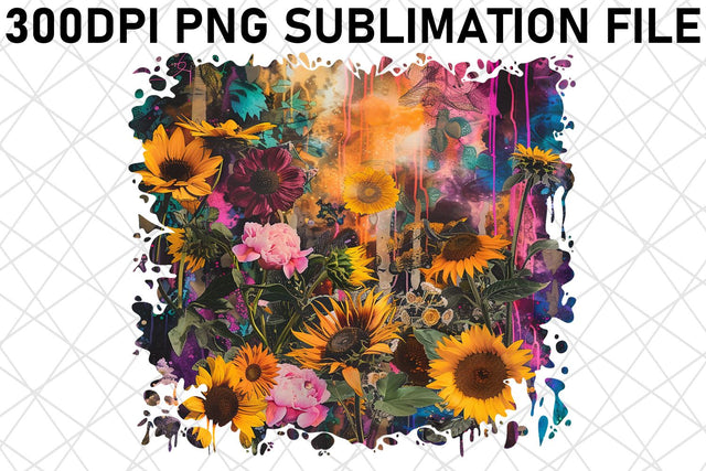 Flower Fantasy tshirt Vibrant Color Sublimation afrosvg 