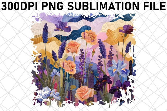 Flower Festivity tshirt Decor Vibrant Color Sublimation afrosvg 