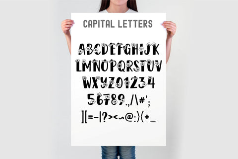 Flower Font Svg, Otf, Ttf | Sweet Flower Bloom | Spring Font | Floral Letters Svg | Elegant Floral Font | Flower Glyphs Font TonisArtStudio 