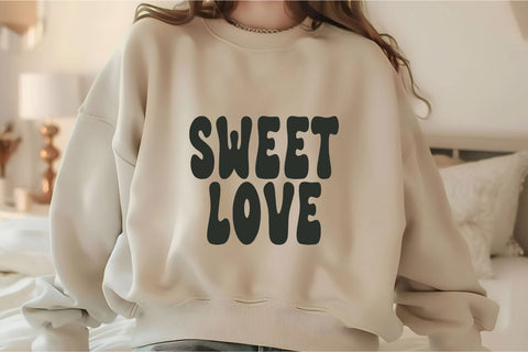 Flower Garden - Retro Groovy Font Font Masyafi Studio 