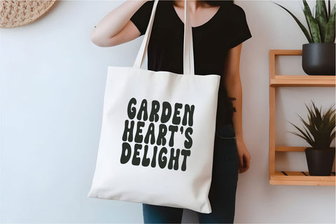 Flower Garden - Retro Groovy Font Font Masyafi Studio 